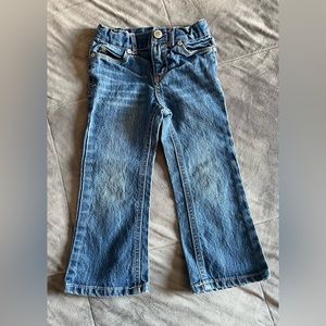 Cherokee Flare Leg Denim Jeans | Toddlers Size 3T | Blue
